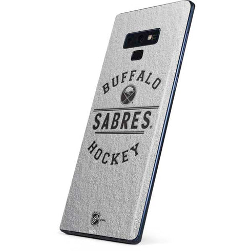 NHL Buffalo Sabres Black Text Galaxy Note 9 Skin