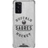 NHL Buffalo Sabres Black Text Galaxy Note20 5G Clear Case