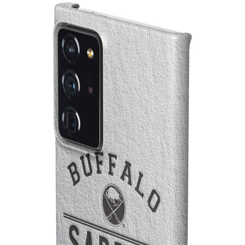 NHL Buffalo Sabres Black Text Galaxy Note20 Ultra 5G Lite Case