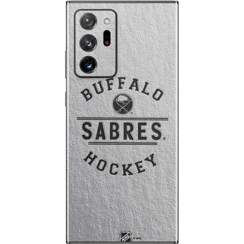 NHL Buffalo Sabres Black Text Galaxy Note20 Ultra 5G Skin