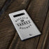 NHL Buffalo Sabres Black Text Galaxy S10 Plus Skin