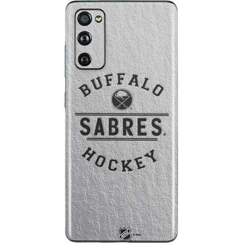 NHL Buffalo Sabres Black Text Galaxy S20 Fan Edition Skin