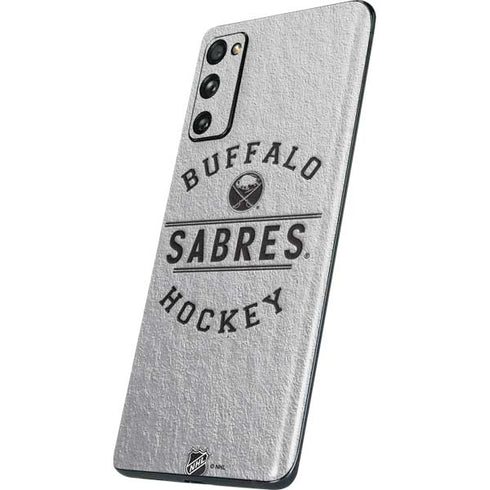 NHL Buffalo Sabres Black Text Galaxy S20 Fan Edition Skin