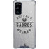 NHL Buffalo Sabres Black Text Galaxy S20 FE Clear Case