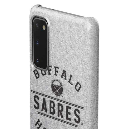NHL Buffalo Sabres Black Text Galaxy S20 Lite Case