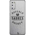 NHL Buffalo Sabres Black Text Galaxy S20 Skin