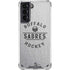 NHL Buffalo Sabres Black Text Galaxy S21 5G Clear Case