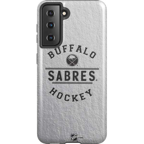 NHL Buffalo Sabres Black Text Galaxy S21 5G Pro Case