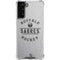 NHL Buffalo Sabres Black Text Galaxy S21 FE Clear Case