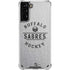 NHL Buffalo Sabres Black Text Galaxy S21 Plus 5G Clear Case