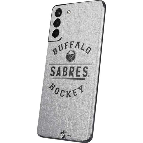 NHL Buffalo Sabres Black Text Galaxy S21 Plus 5G Skin