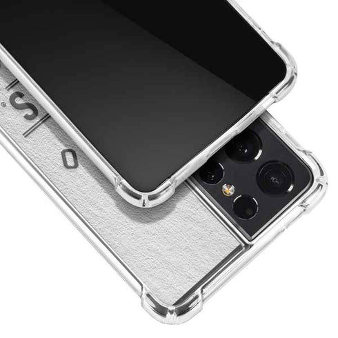 NHL Buffalo Sabres Black Text Galaxy S21 Ultra 5G Clear Case