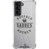 NHL Buffalo Sabres Black Text Galaxy S22 Clear Case