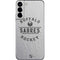 NHL Buffalo Sabres Black Text Galaxy S22 Plus Skin