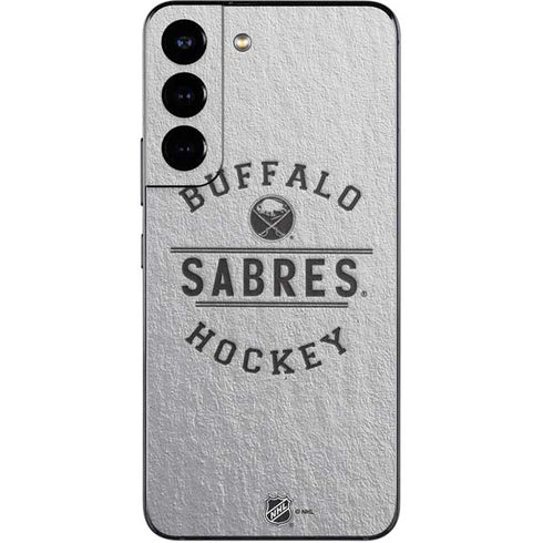 NHL Buffalo Sabres Black Text Galaxy S22 Skin