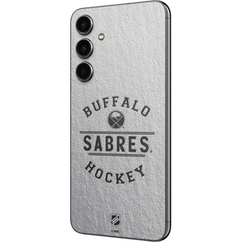 NHL Buffalo Sabres Black Text Galaxy S23 FE Skin
