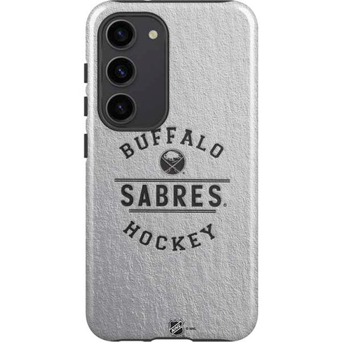 NHL Buffalo Sabres Black Text Galaxy S23 Pro Case