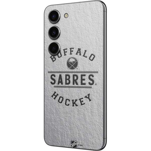 NHL Buffalo Sabres Black Text Galaxy S23 Skin