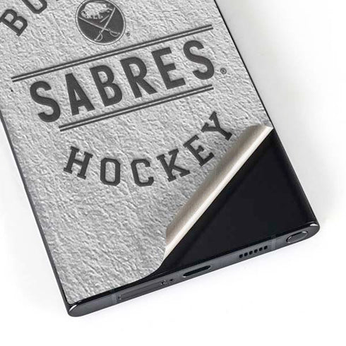 NHL Buffalo Sabres Black Text Galaxy S23 Ultra Skin