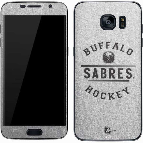 NHL Buffalo Sabres Black Text Galaxy S7 Skin