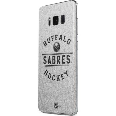NHL Buffalo Sabres Black Text Galaxy S8 Skin