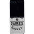 NHL Buffalo Sabres Black Text Galaxy Z Flip5 5G Skin