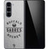 NHL Buffalo Sabres Black Text Galaxy Z Fold5 5G Skin