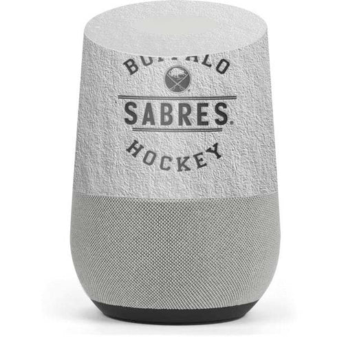 NHL Buffalo Sabres Black Text Google Home Skin