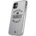 NHL Buffalo Sabres Black Text iPhone 11 Clear Case