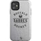 NHL Buffalo Sabres Black Text iPhone 11 Impact Case