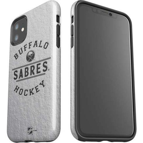 NHL Buffalo Sabres Black Text iPhone 11 Impact Case