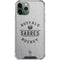 NHL Buffalo Sabres Black Text iPhone 11 Pro Max Clear Case