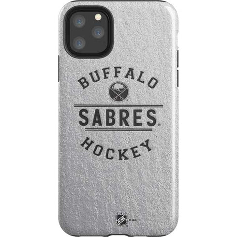 NHL Buffalo Sabres Black Text iPhone 11 Pro Max Impact Case