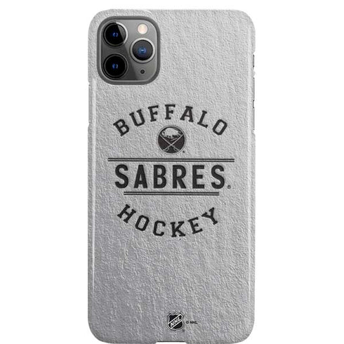 NHL Buffalo Sabres Black Text iPhone 11 Pro Max Lite Case