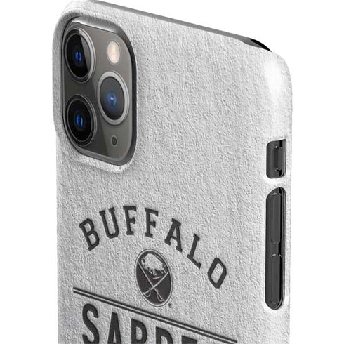NHL Buffalo Sabres Black Text iPhone 11 Pro Max Lite Case