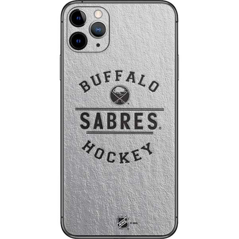 NHL Buffalo Sabres Black Text iPhone 11 Pro Max Skin
