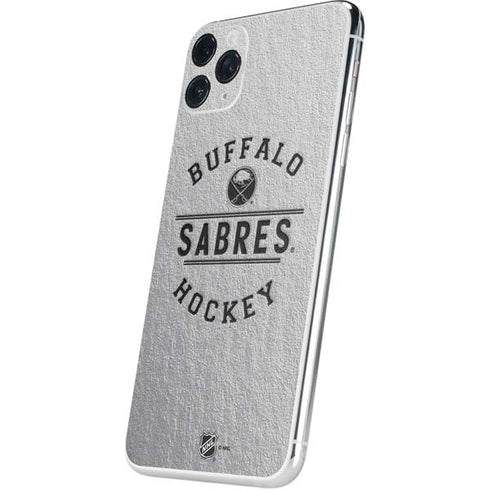 NHL Buffalo Sabres Black Text iPhone 11 Pro Max Skin
