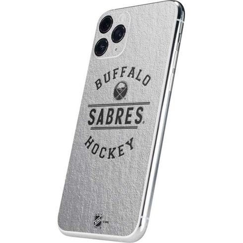 NHL Buffalo Sabres Black Text iPhone 11 Pro Skin