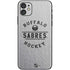 NHL Buffalo Sabres Black Text iPhone 11 Skin