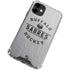 NHL Buffalo Sabres Black Text iPhone 12 Clear Case