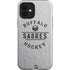 NHL Buffalo Sabres Black Text iPhone 12 Impact Case