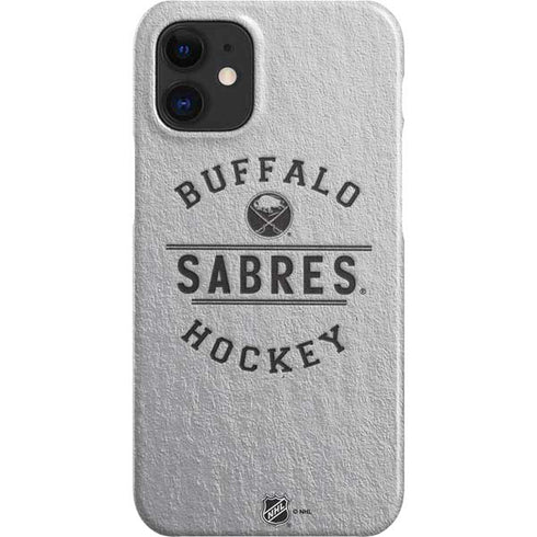 NHL Buffalo Sabres Black Text iPhone 12 Mini Lite Case
