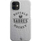 NHL Buffalo Sabres Black Text iPhone 12 Mini Lite Case