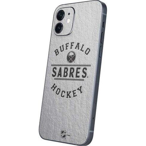 NHL Buffalo Sabres Black Text iPhone 12 Mini Skin