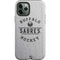 NHL Buffalo Sabres Black Text iPhone 12 Pro Impact Case