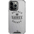 NHL Buffalo Sabres Black Text iPhone 13 Pro Clear Case