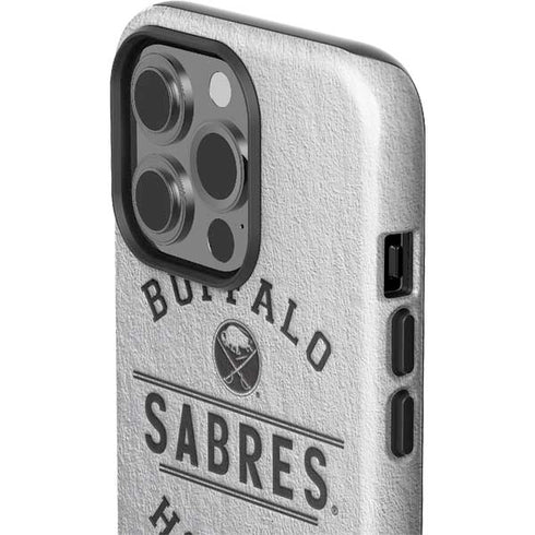 NHL Buffalo Sabres Black Text iPhone 13 Pro Impact Case