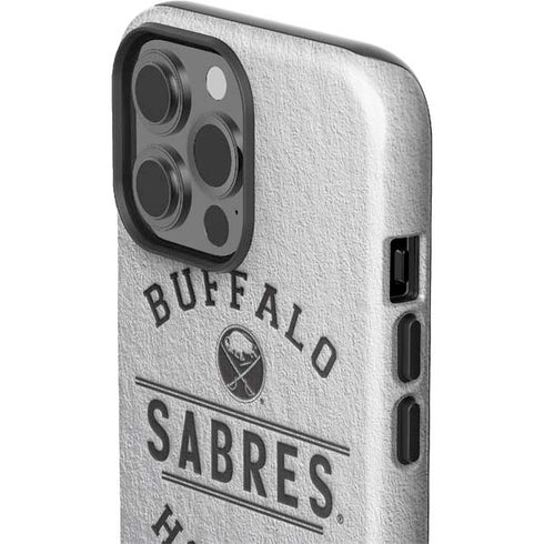 NHL Buffalo Sabres Black Text iPhone 13 Pro Max Impact Case
