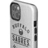 NHL Buffalo Sabres Black Text iPhone 14 Plus Impact Case