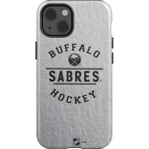 NHL Buffalo Sabres Black Text iPhone 15 Impact Case